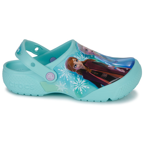 Crocs - FL FROZEN II CLOG K - Bleu / Blanc