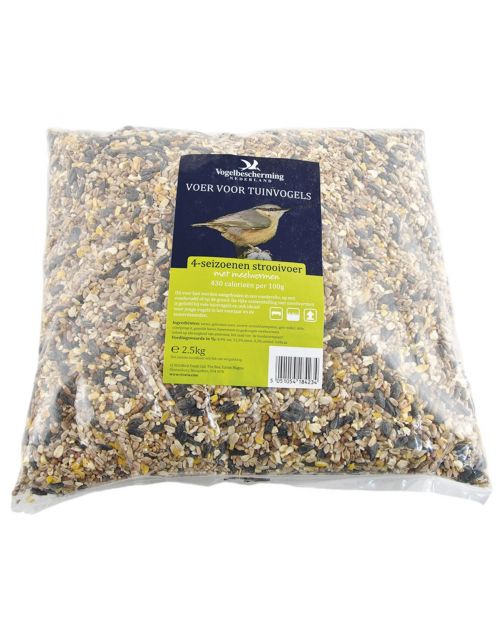 Wildbird Vbn 4 Seizoenen Voer Met Meelwormen - Tuinvogelvoer - 2.5 kg