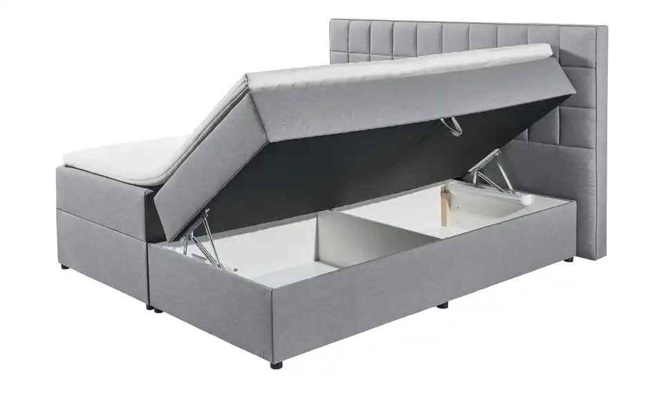 Polsterbett Alaska 2 Grau 160 cm