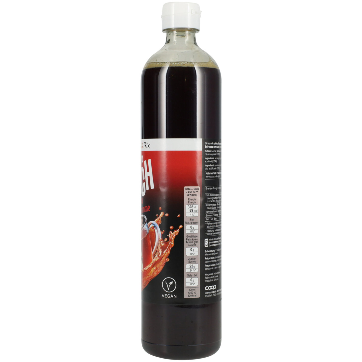 Punsch-Sirup Apfel Aroma -75cl