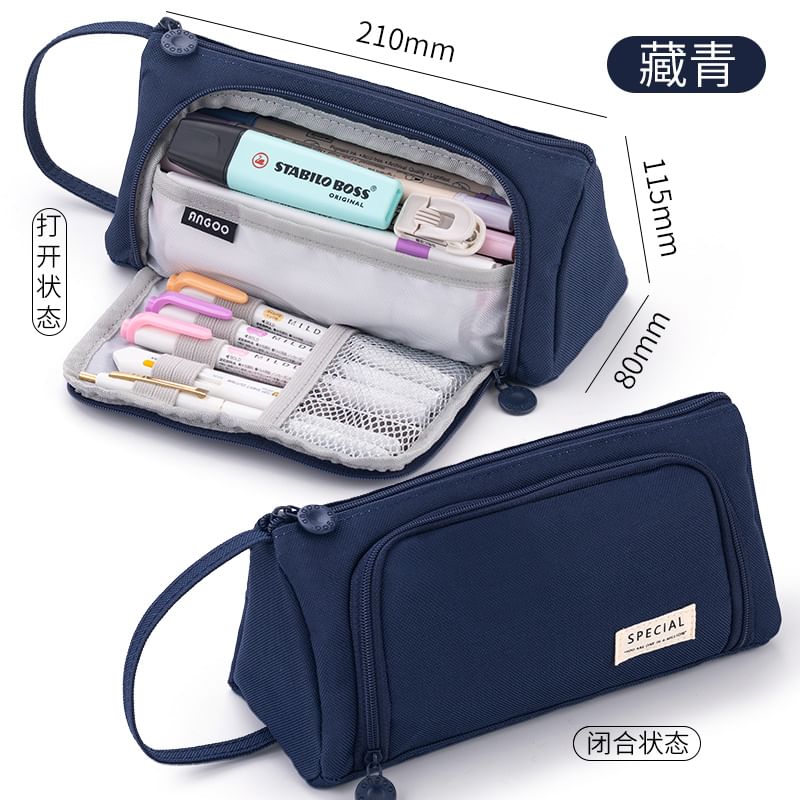 Chiseoul - Etui van effen canvas
