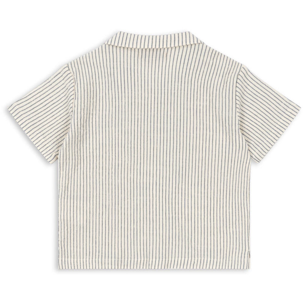 Køb Konges Sløjd Stripe Bluie Elliot Ss Skjorte GOTS