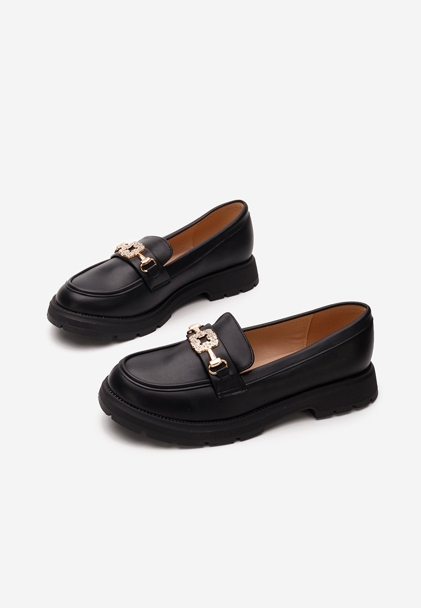 Mocassins filles noirs Flumisa
