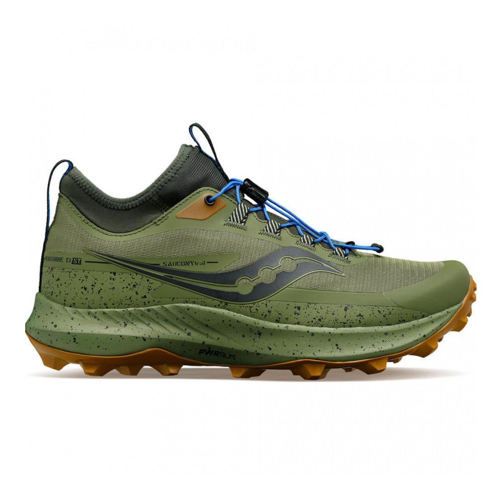 Saucony PEREGRINE 13 ST - Chaussures trail Homme glade/bronze