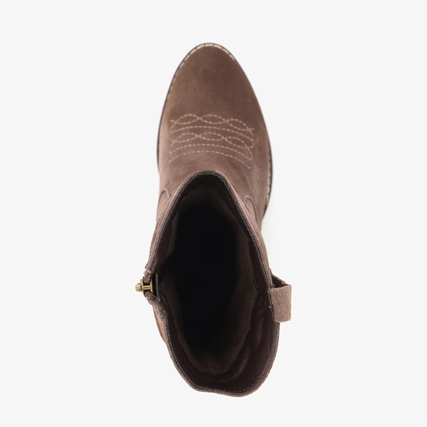TwoDay suede meisjes western laarzen