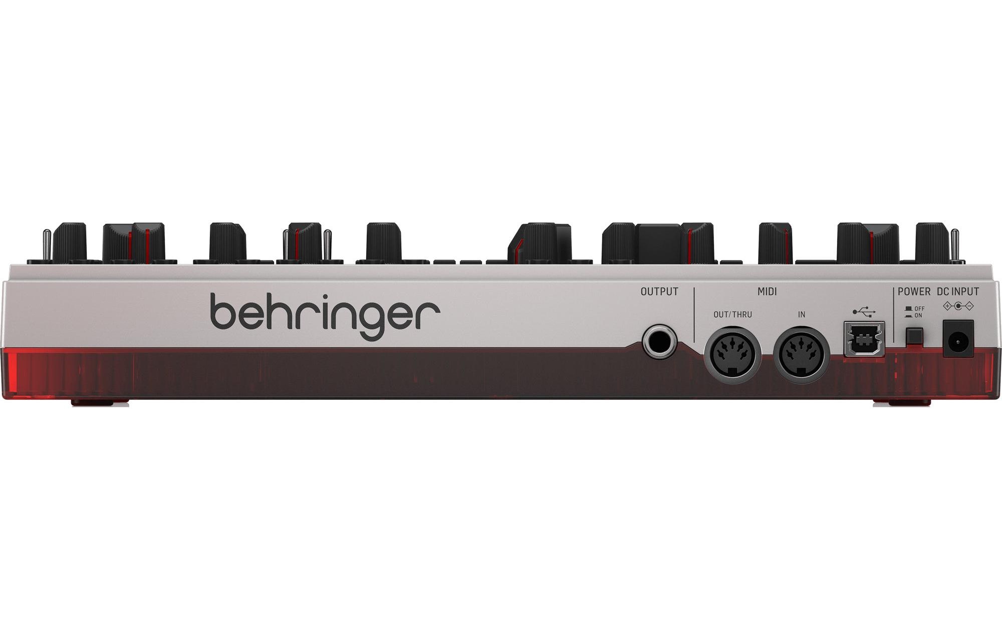 Synthesizer Analog Bass Line Synthesizer TD-3-MO-SR Silber<br>Synthesizer mit MIDI-steuerbarem Sub-Harmonics-Oszillator