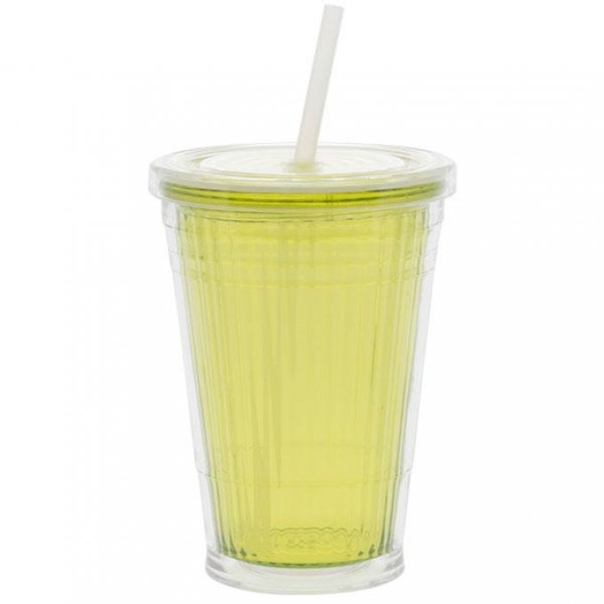 Thermobecher mit Strohhalm 450 ml