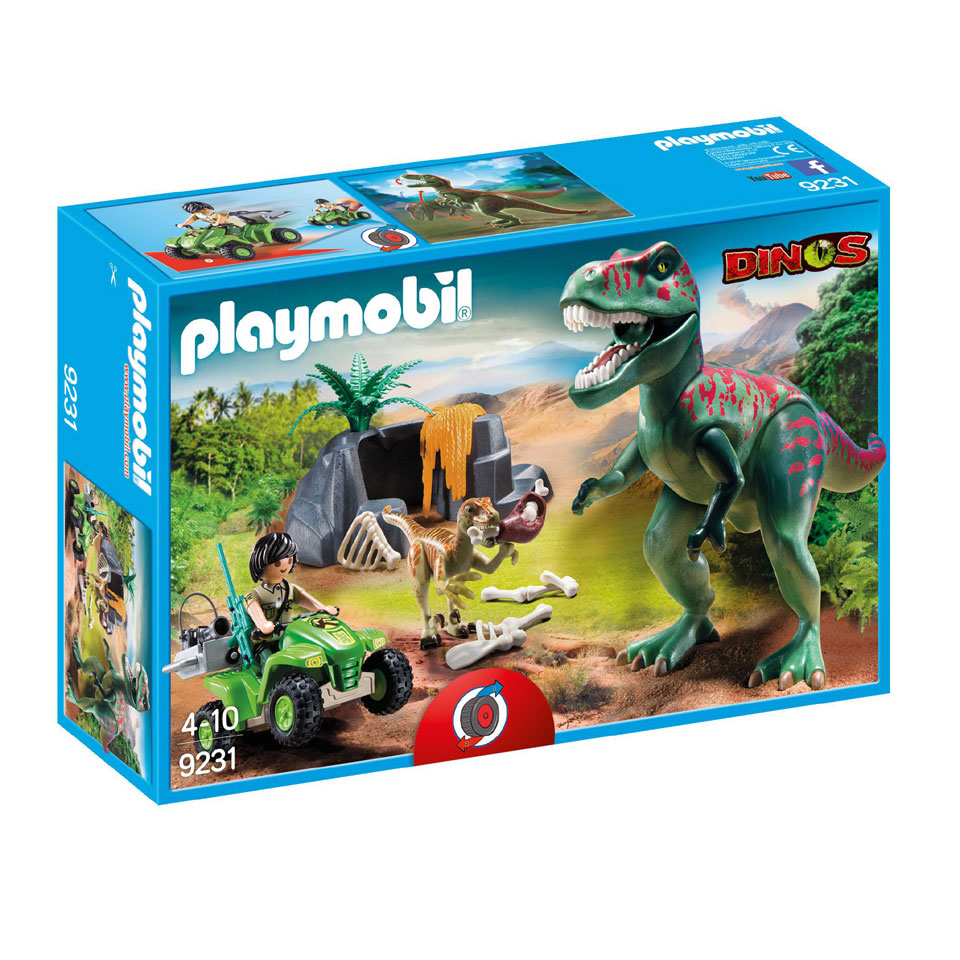PLAYMOBIL Onderzoeker met dino's 9231
