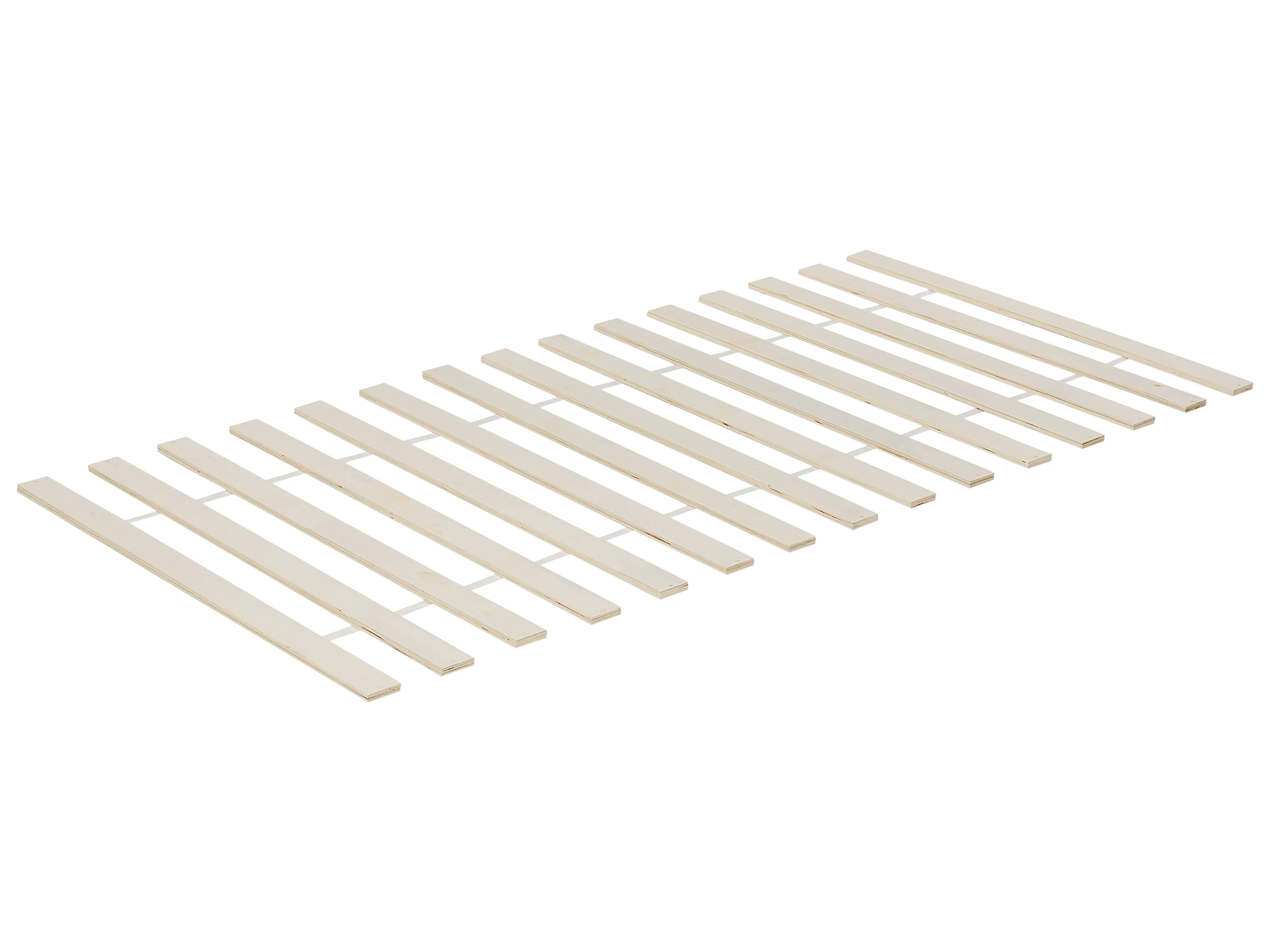 Bed met opbergladen Dennenhout OLENDON 90 x 200 cm Wit