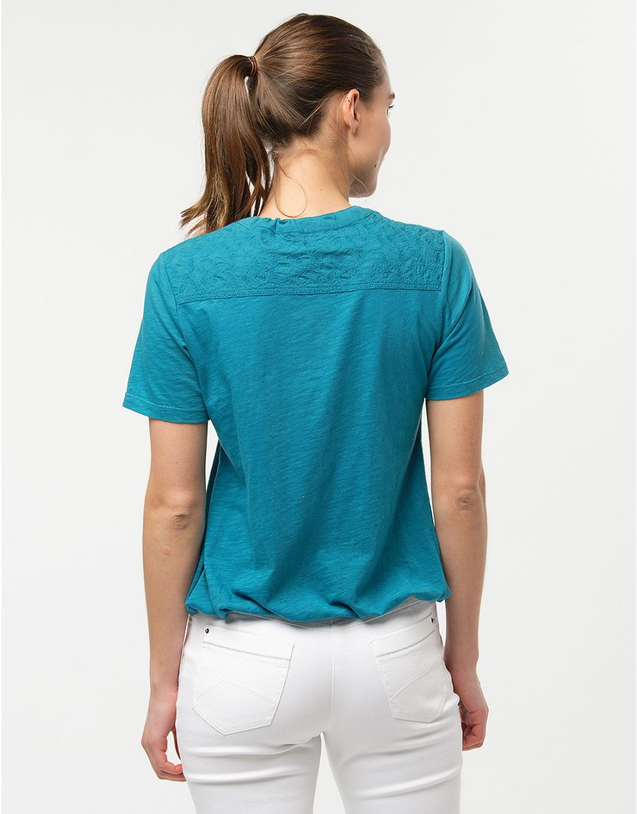 T-shirt vert émeraude