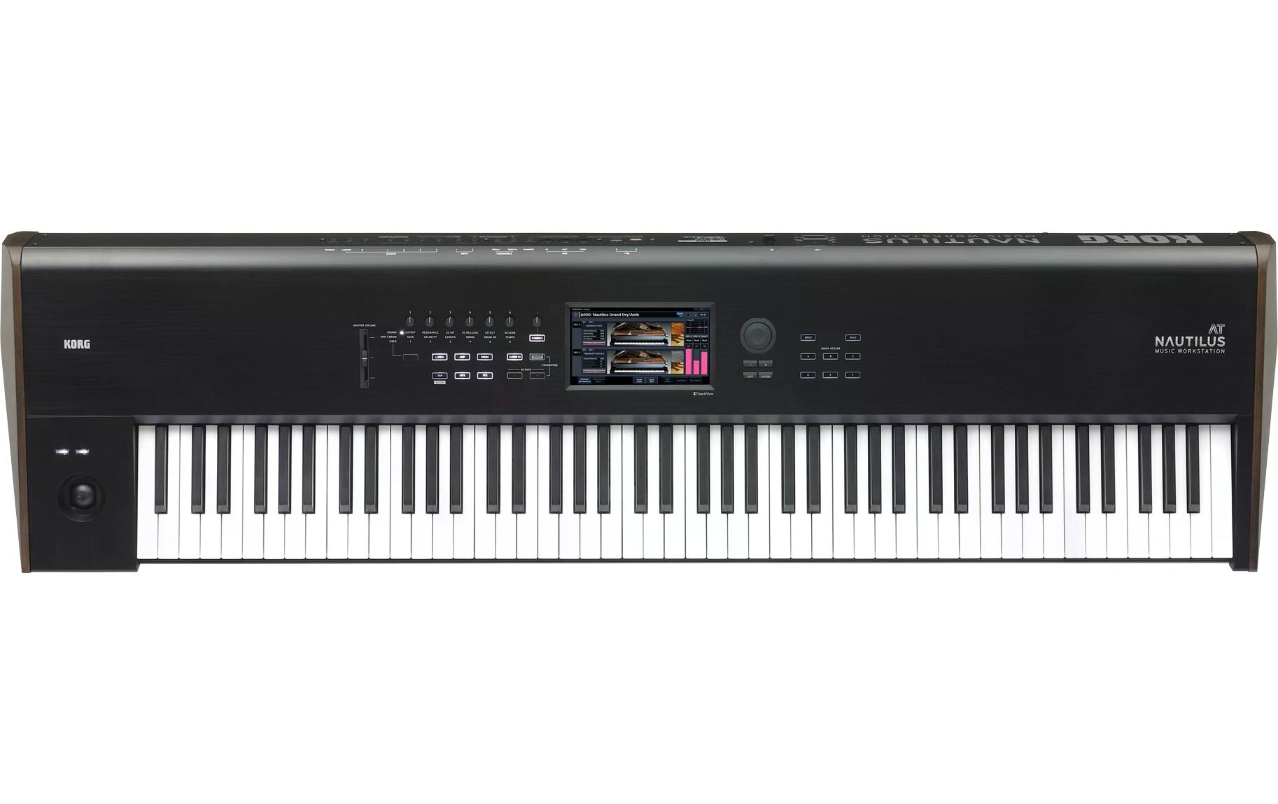 Workstation NAUTILUS 88 Aftertouch<br>Synthesizer Workstation mit 88 Tasten