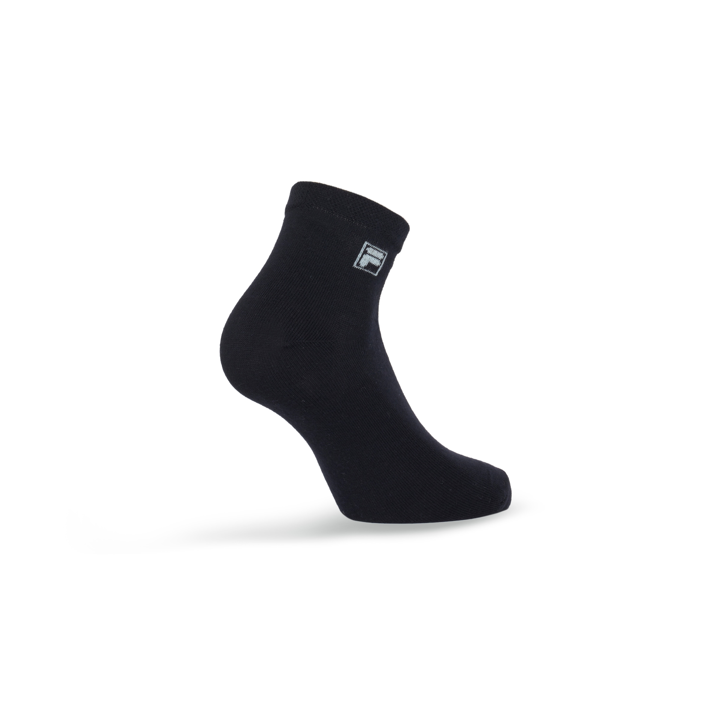 Fila Kurzsocken »UNISEX QUARTER PLAIN SOCKS« 3 Stk. tlg. mit eingestrickem Logo