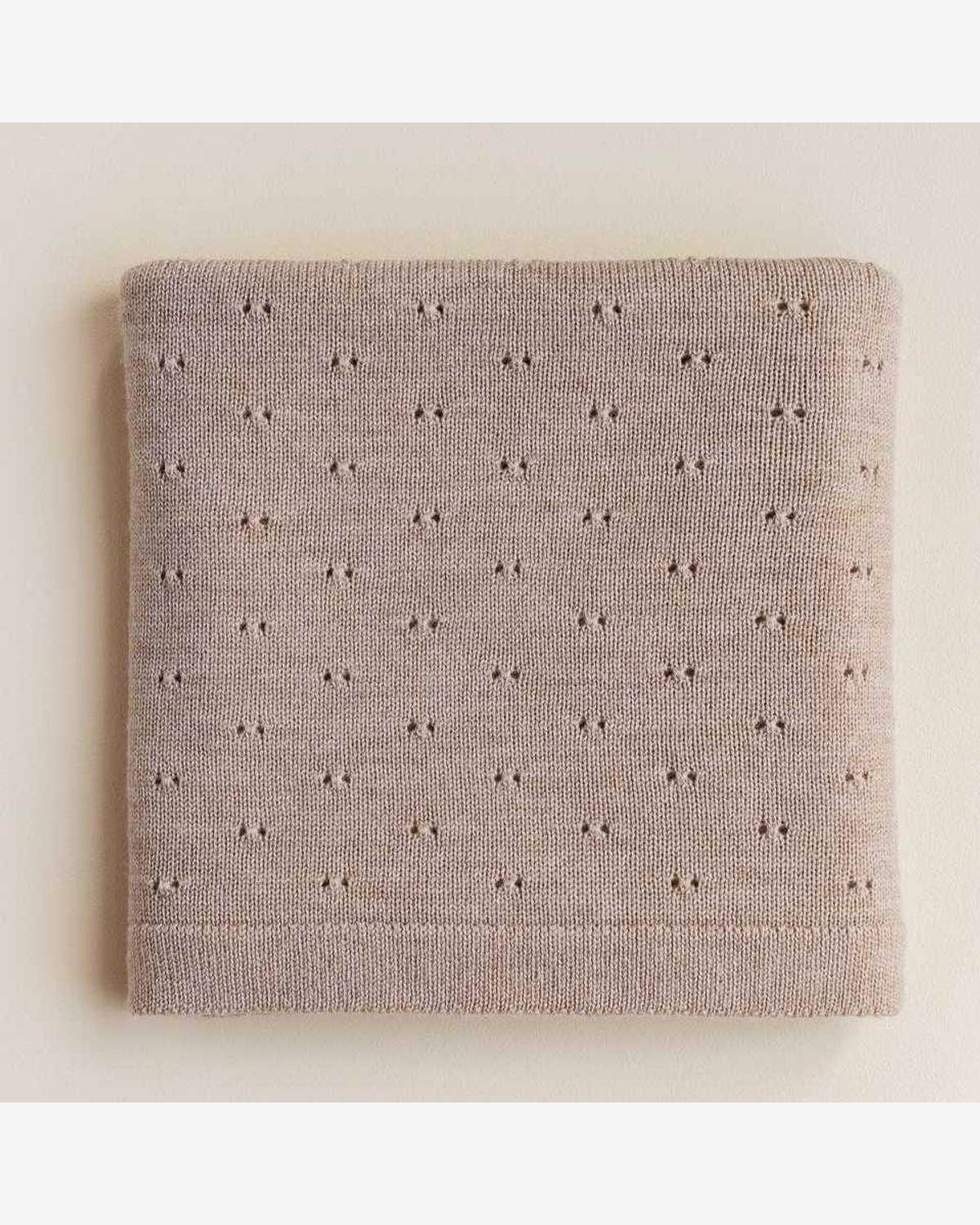 Babyteppe Ull – 100% Merino – Ubehandlet Ull – Bibi