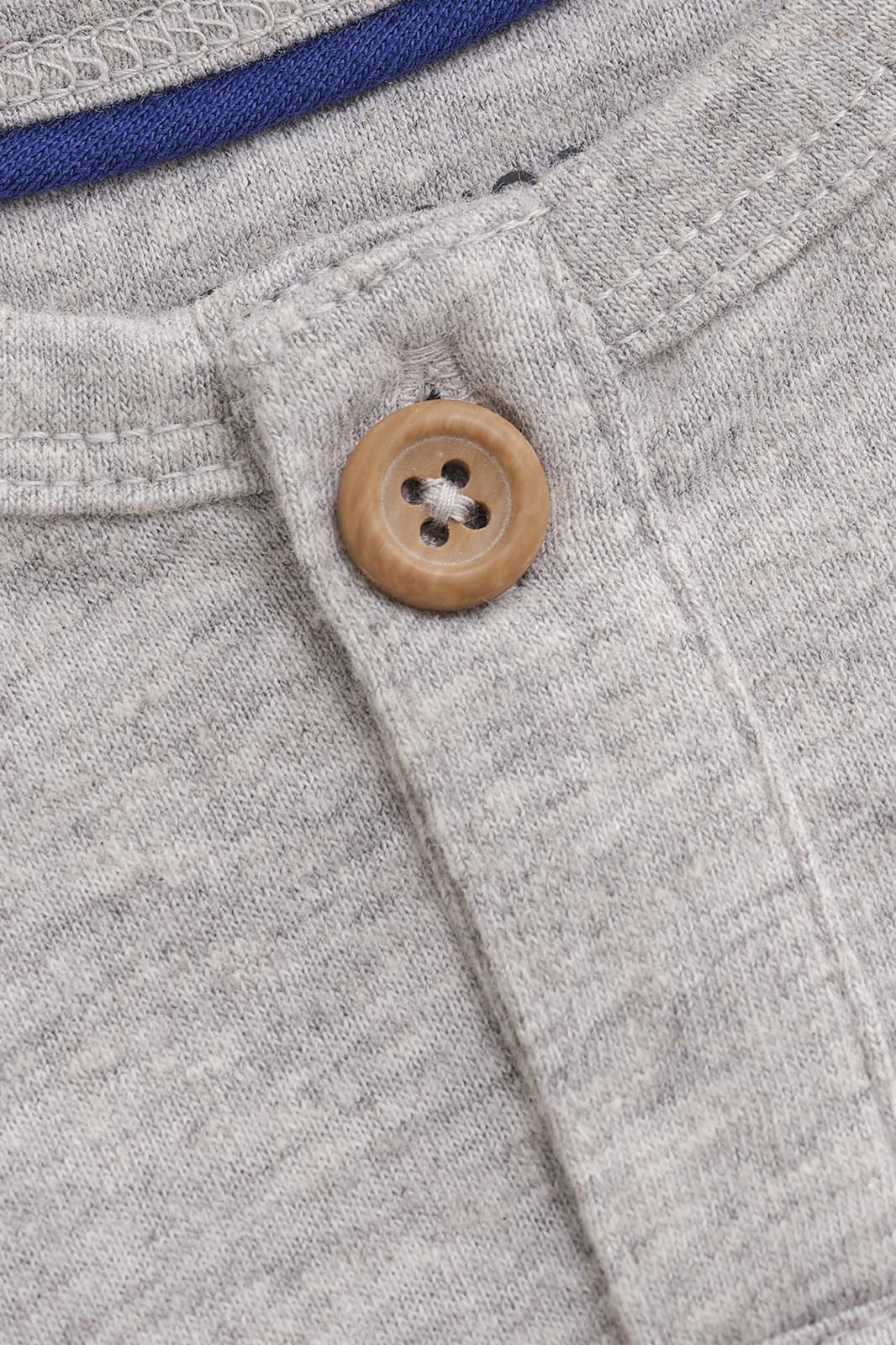 Noppies Baby Longsleeve Sabis - Grey Melange