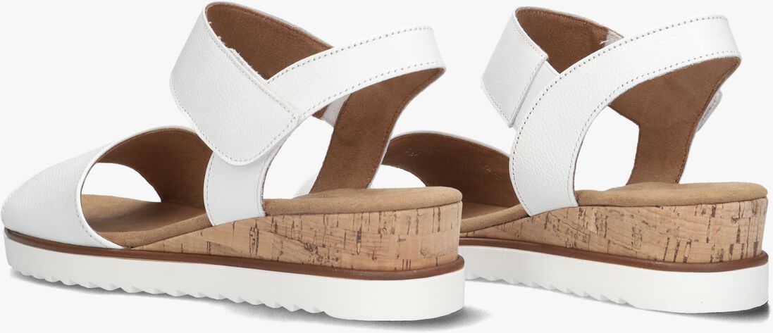 witte gabor sandalen met hak 750.2