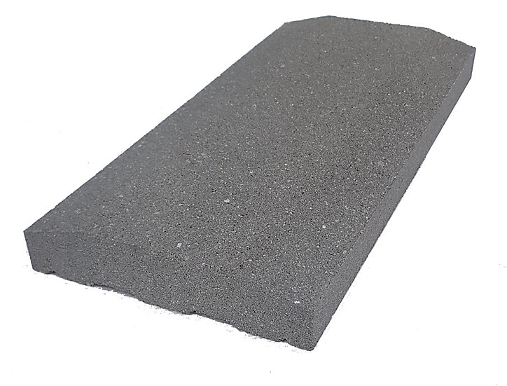Dessus de mur coloris gris 23 x 50 x 5 cm