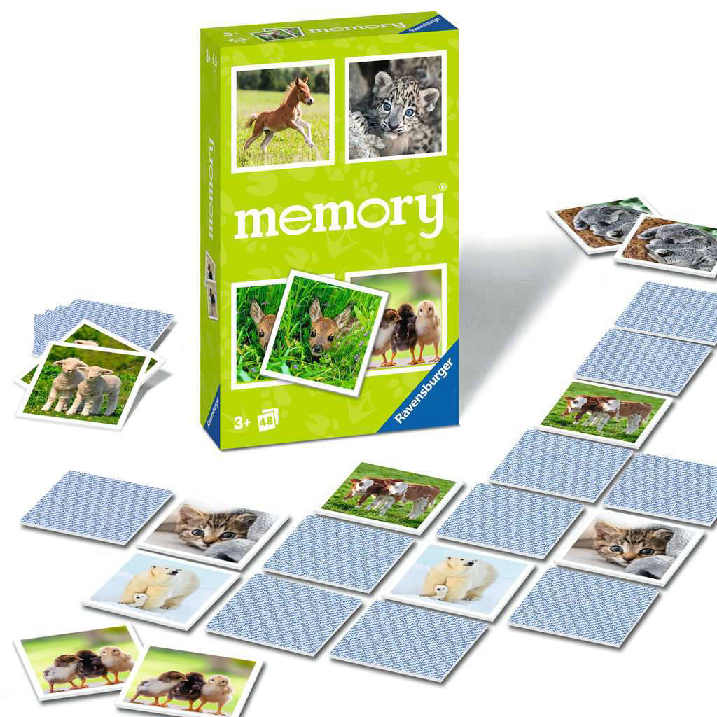 Jonge dieren memory