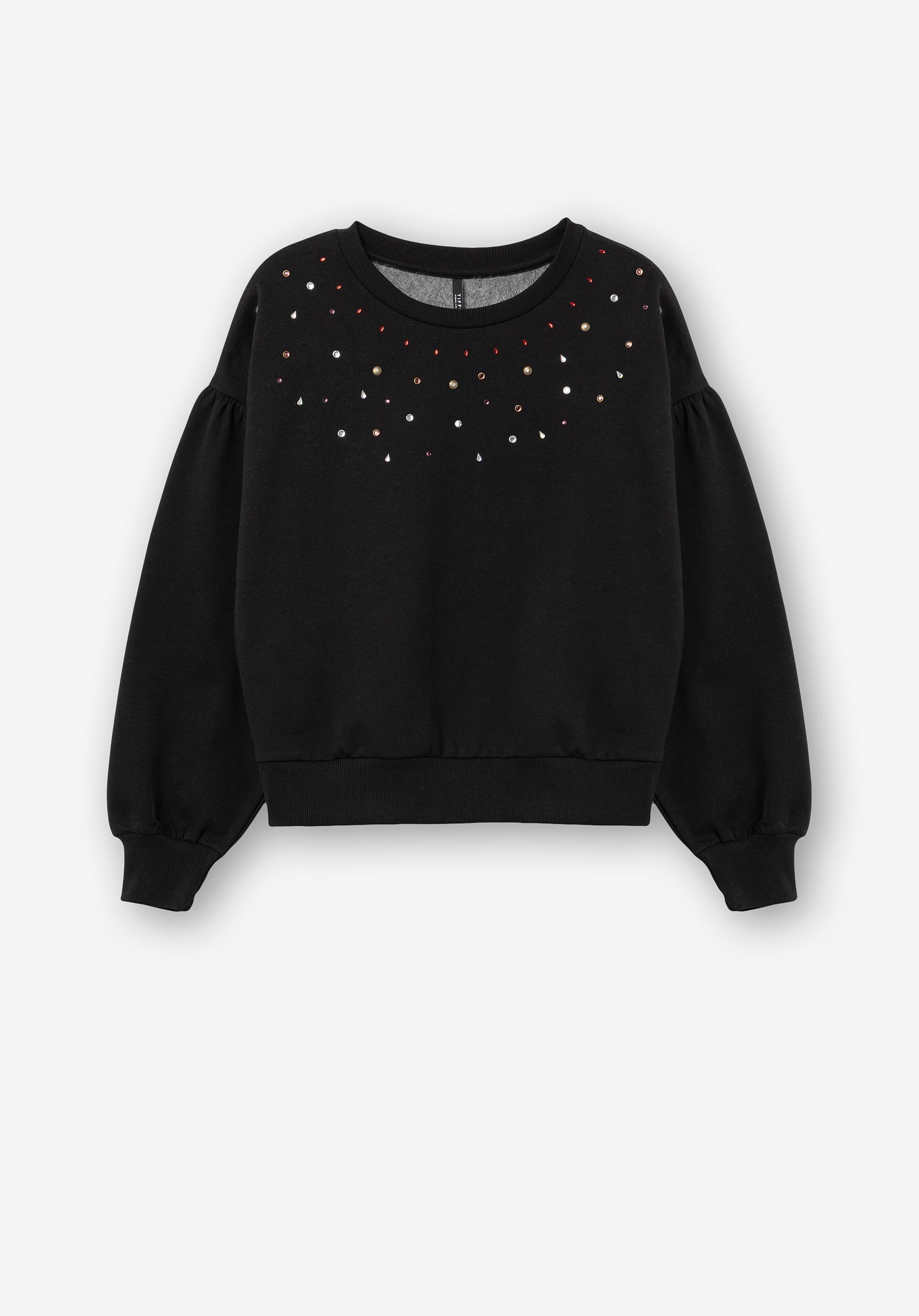Sweatshirt com Aplicações