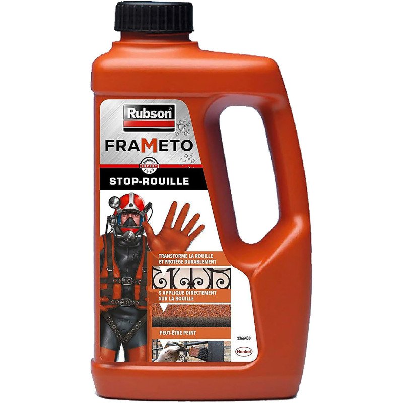Traitement Frameto Anti rouille Rubson - Flacon de 500 ml