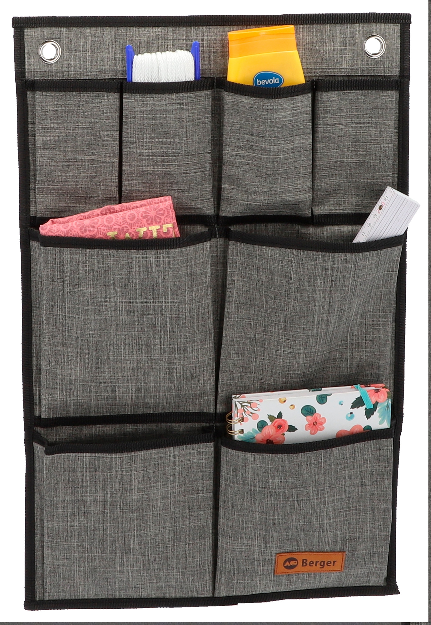 Berger Milo Multi Hängetasche 38 x 58,5 cm schwarz