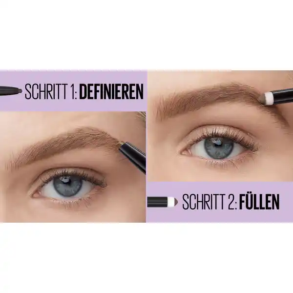 Augenbrauenstift Express Brow Satin Duo 05 Blackbrown