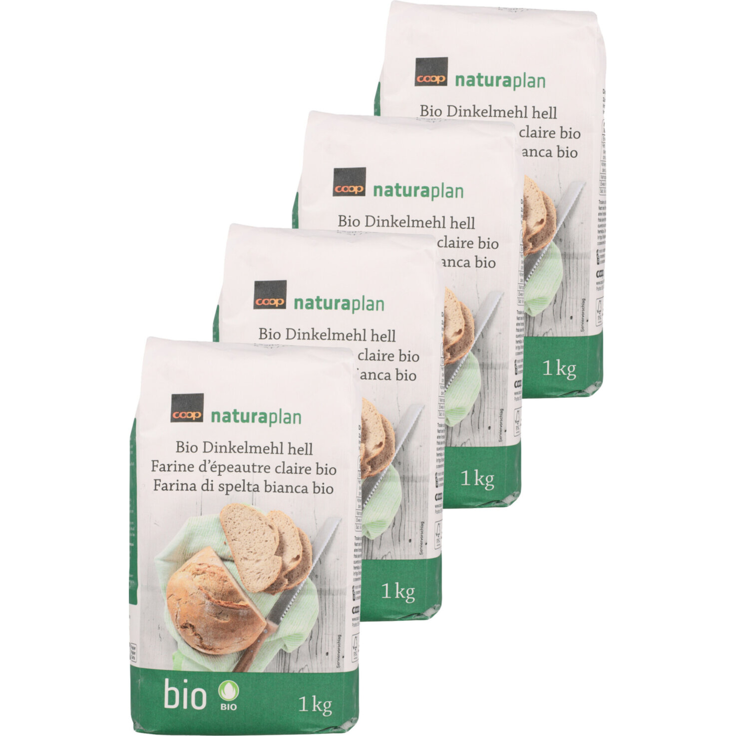 Naturaplan Dinkelmehl hell 4x1kg