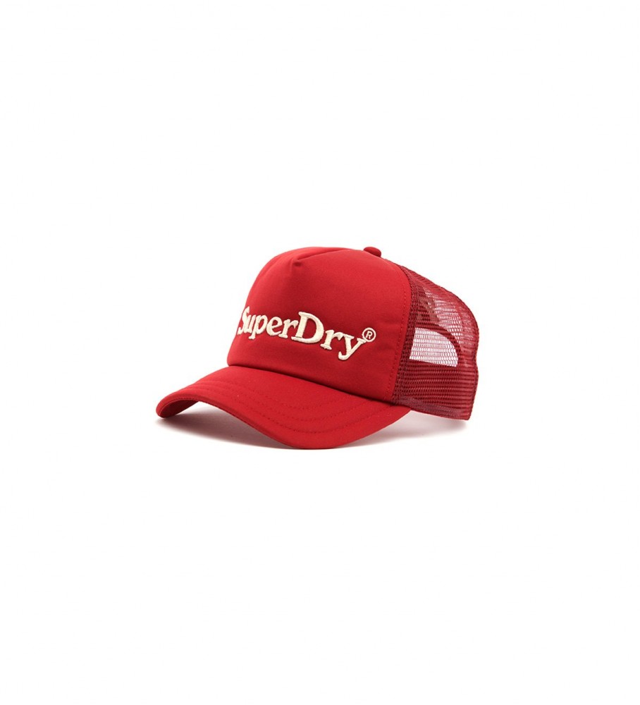 Boné Trucker Superdry Graphic Vermelho