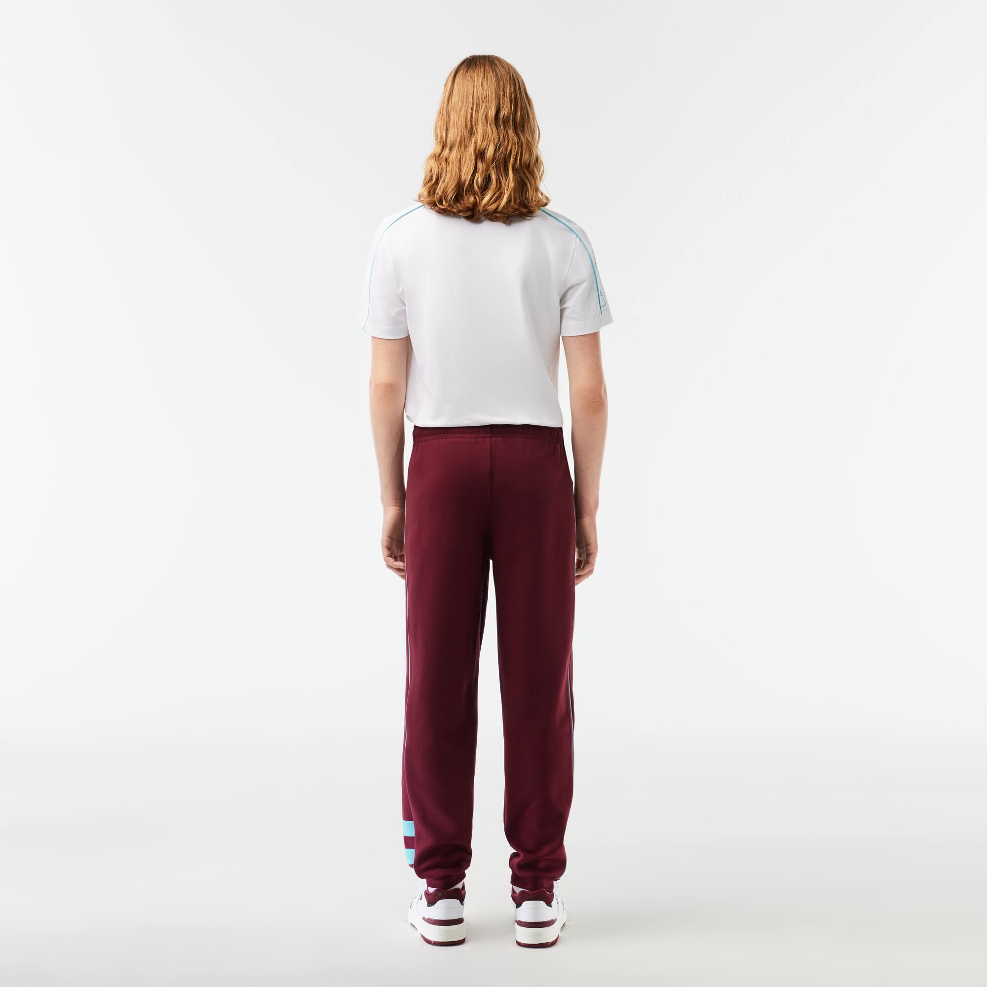 Jogginghose in Regular Fit mit Stickerei Trainingshosen - Rot - Lacoste - Herren