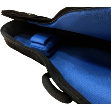 Stefy Line GB400CL gigbag voor klassieke gitaar zwart/blauw