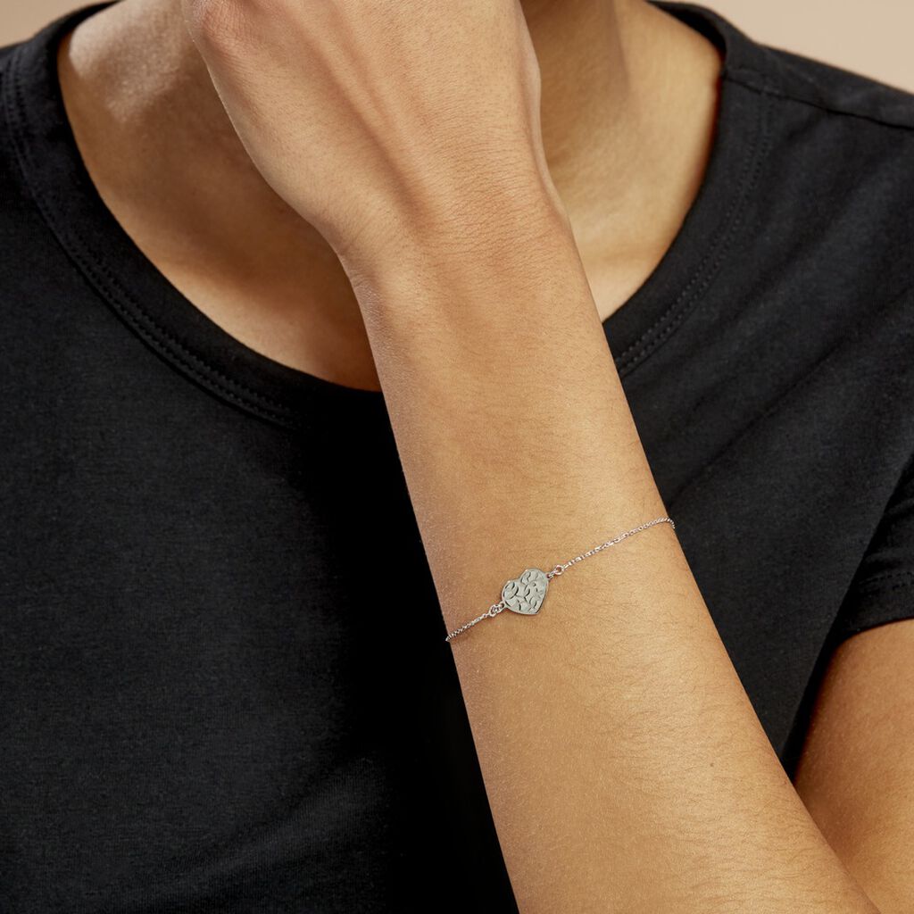 Bracelet Wandeline Argent Blanc