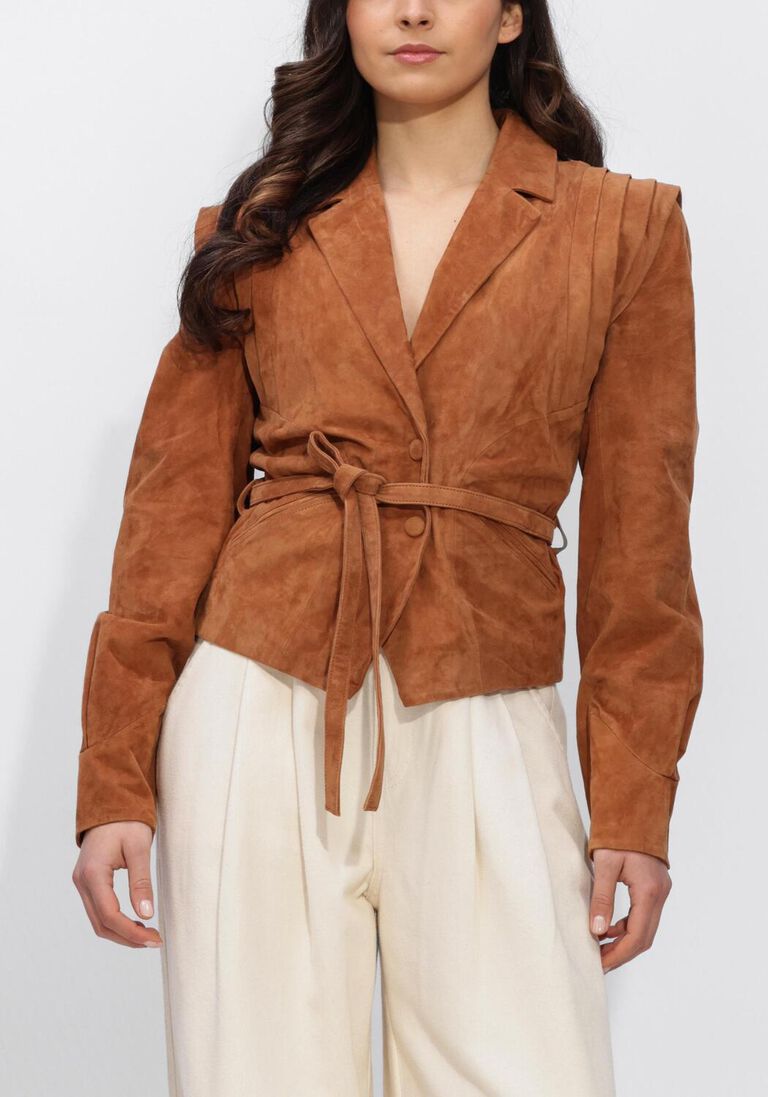 cognac ibana jassen joyce suede