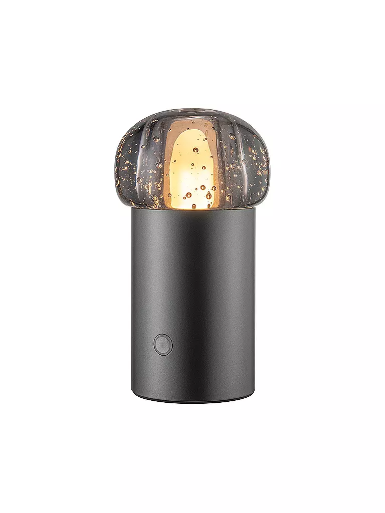 BLOMUS Mobile LED Lampe 18cm Gun Metal grau