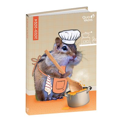 Agenda Mes Potes à Pattes - 1 jour par page - 12 x 17 cm - hamster - Quo Vadis