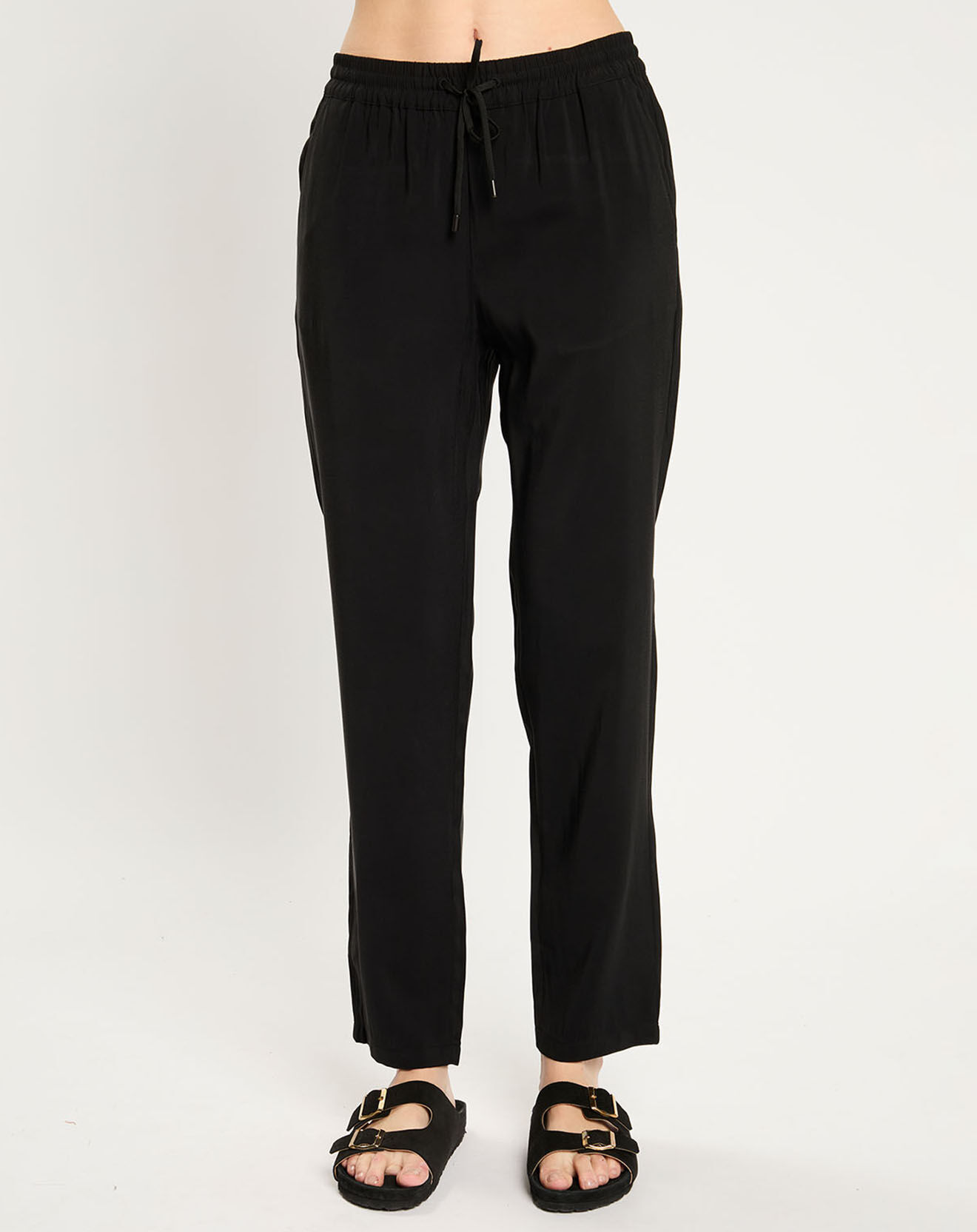 Scotch & Soda Pantalon Fluide Regular Fit noir