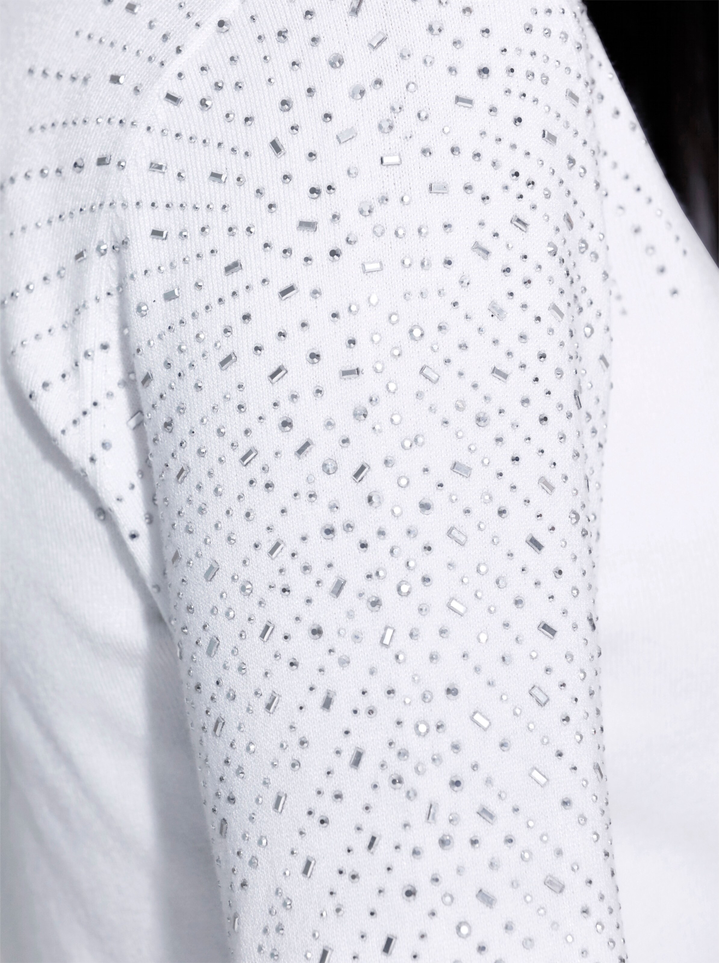 CREATION L PREMIUM Viskose-Lyocell-Pullover in weiß