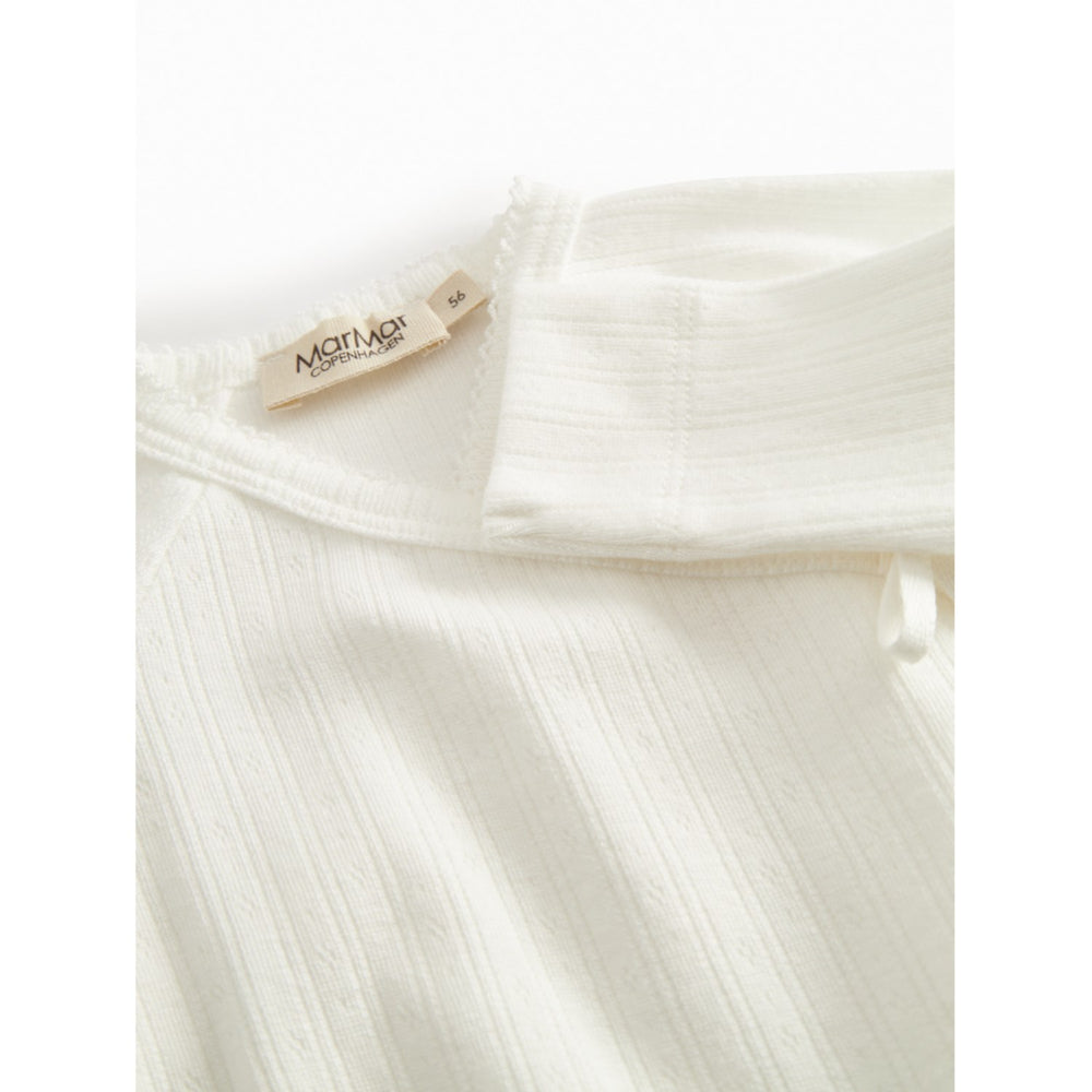 Køb MarMar Newborn Modal Pointelle Gentle White Rubetta Heldragt