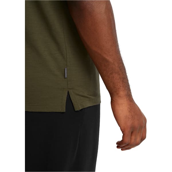 Polo randonnée ICEBREAKER M TECH LITE II SS POLO LODEN