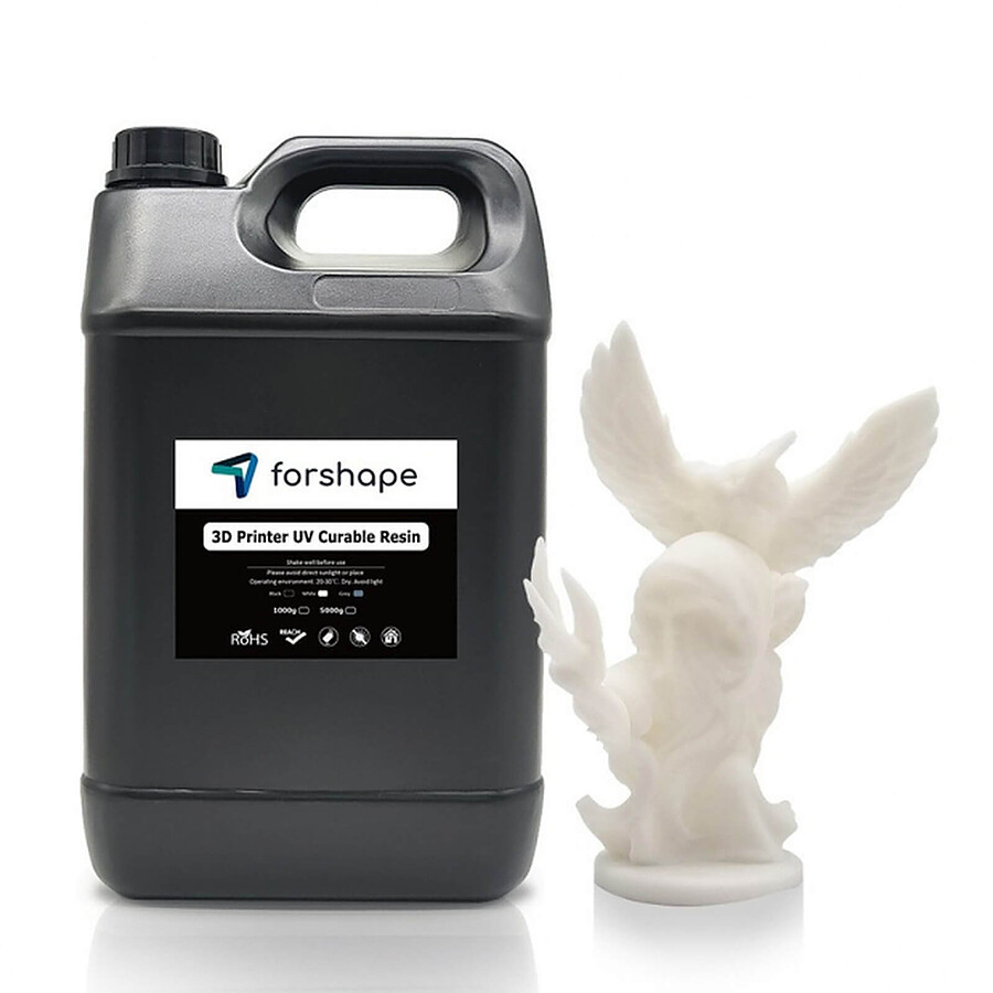 Forshape Résine Premium Blanc - 5 000 g