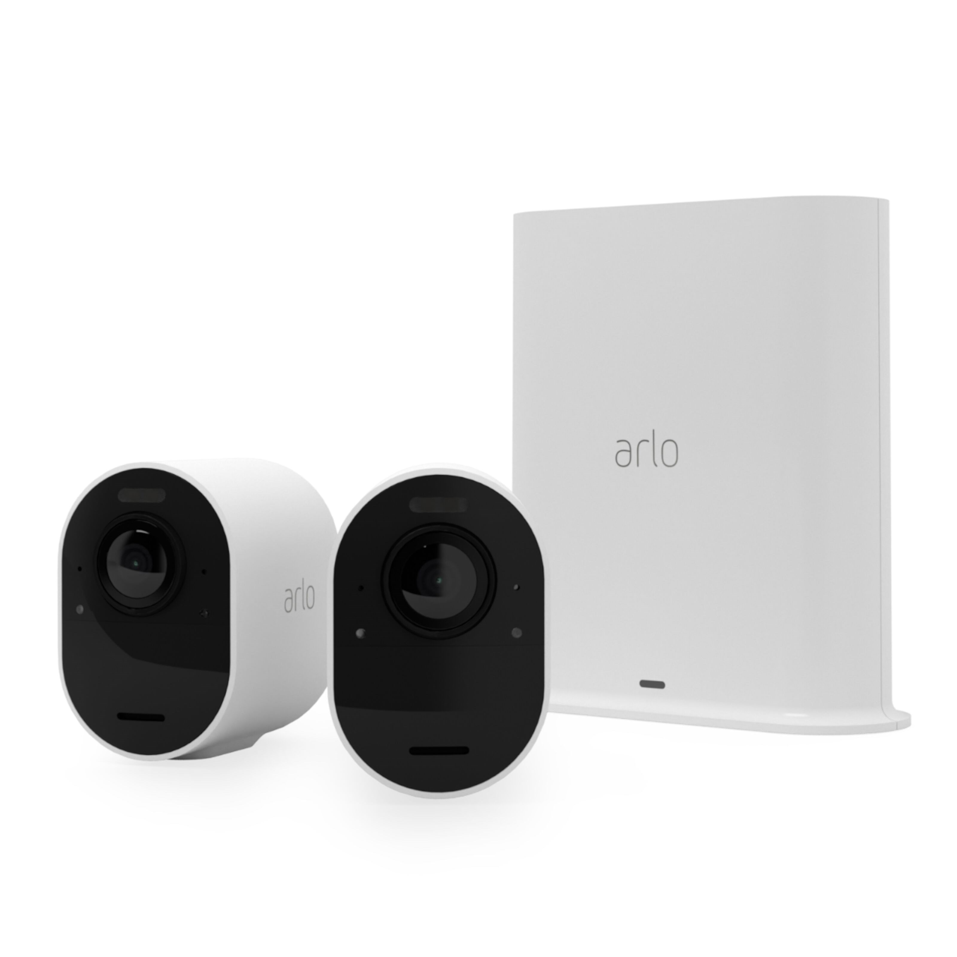 Arlo Ultra 2 Spotlight Trådløst overvåkingskamera 2-pk. Hvit