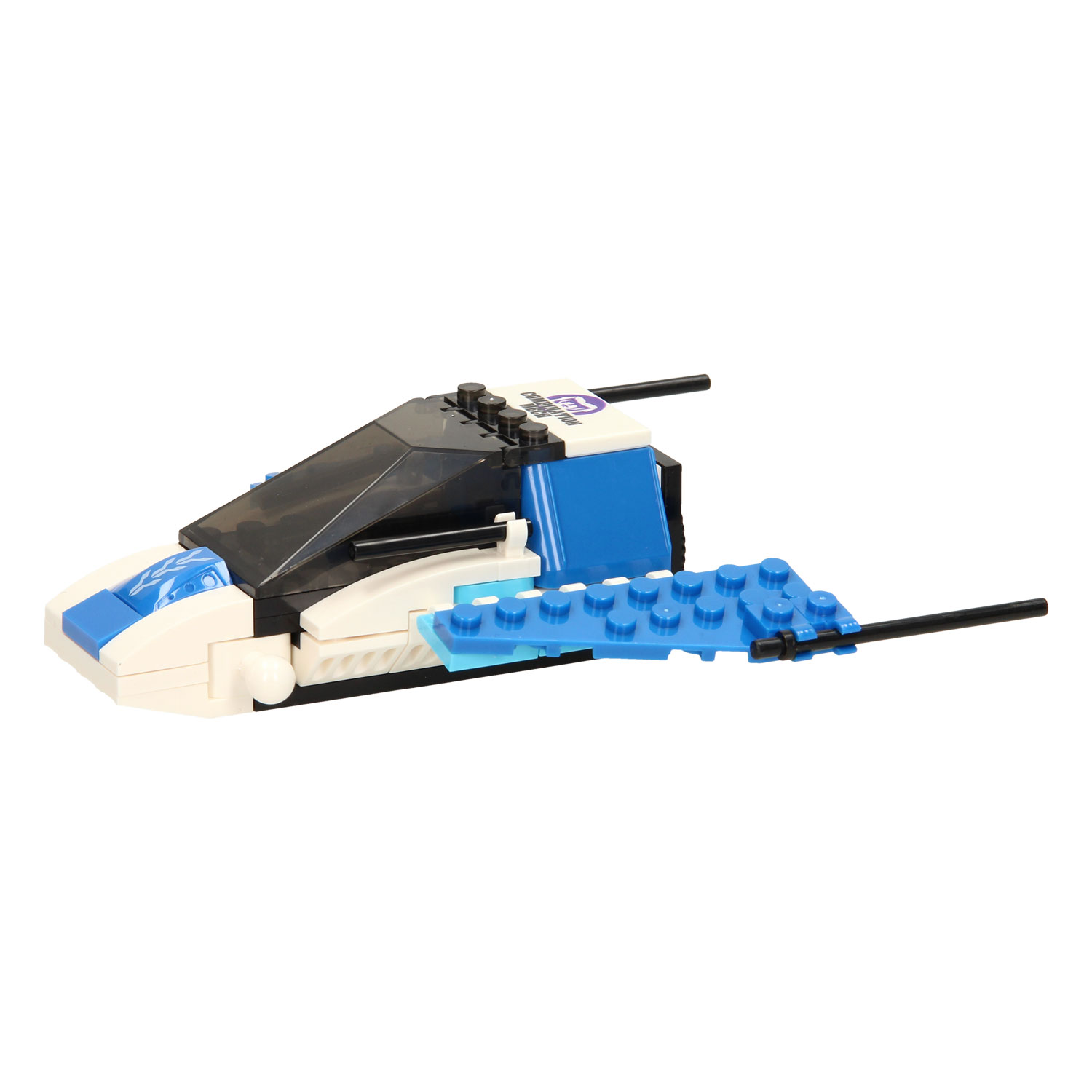 Bouwset Titan Heroes - Space Blauw, 84dlg.