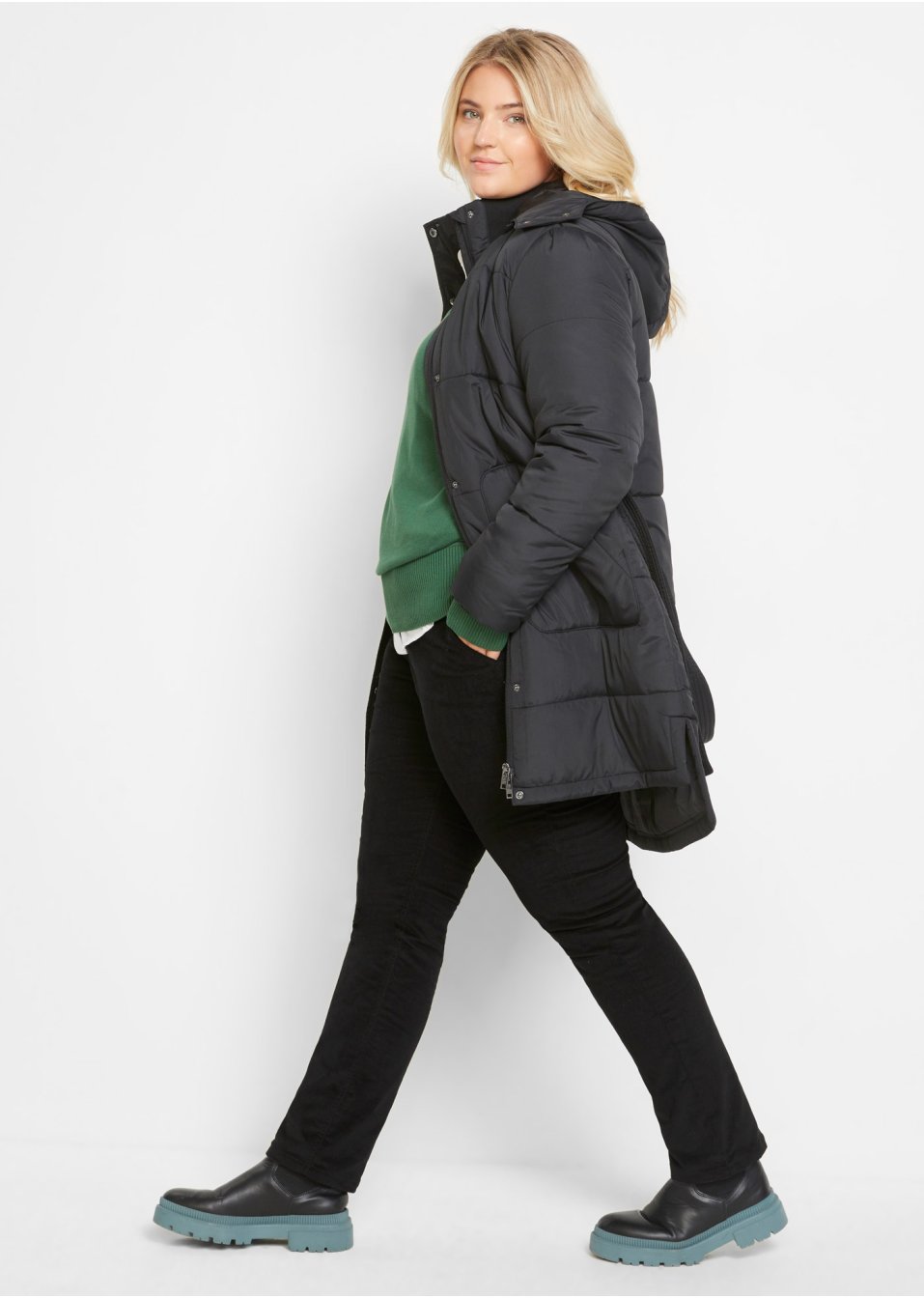 Pantalon en velours côtelé thermo