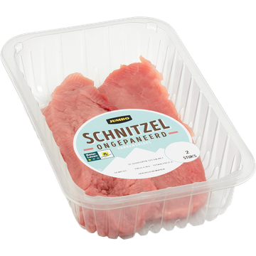 Jumbo Schnitzel Ongepaneerd Varkensvlees 2 Stuks