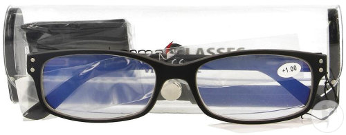 Pharmalens Pharmaglasses Visionblue PC01 Lunettes De Lecture +1.00 Noir 1 Pièce