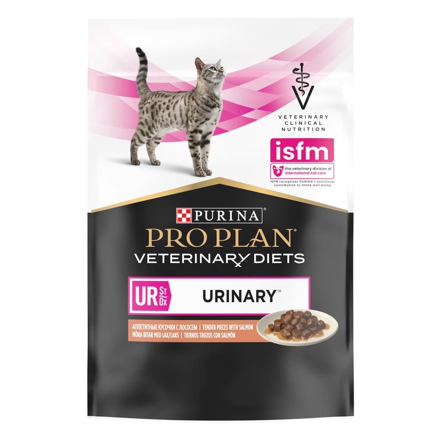 Pro Plan Veterinary Diets Feline UR Salmão x 85 g