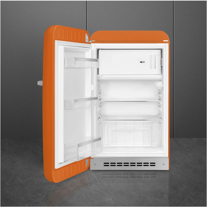 SMEG Stand-Kühlschrank 50's Retro Style FAB10LOR5 Orange