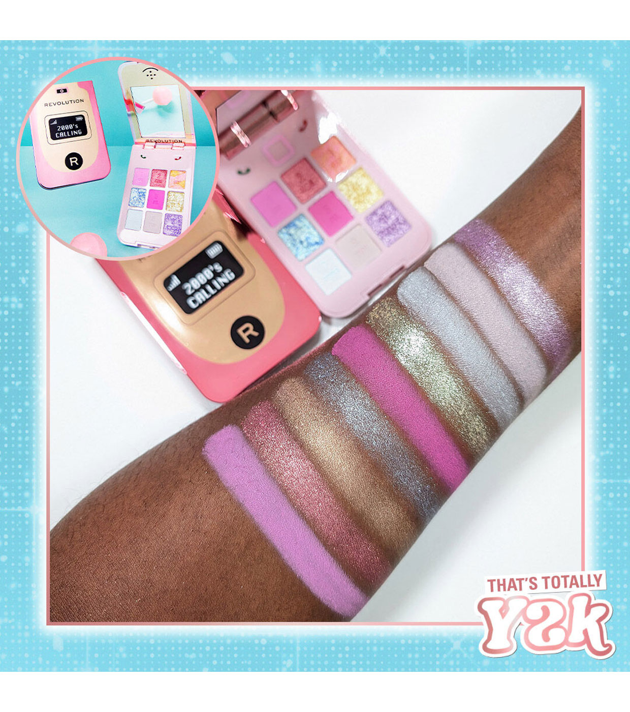 Revolution - *Y2K Baby*  - Paleta de sombras Flip Phone