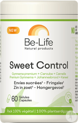 Be-Life Sweet Control Fringales Et Envies Sucrées Pot 60 Gélules