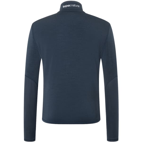 Veste polaire randonnée SUPER.NATURAL ADVENTURE TRACK BLUEBERRY