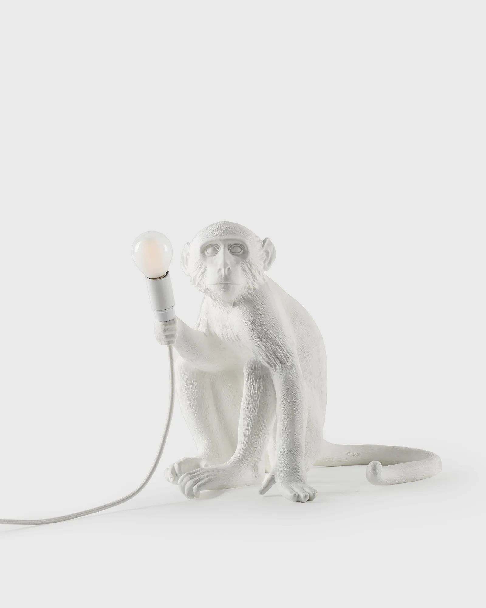 Seletti MONKEY LAMP RESIN LAMP - SITTING - EU PLUG