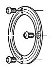 Couvercle et Vis de Moyeu Campagnolo Eurus et Shamal